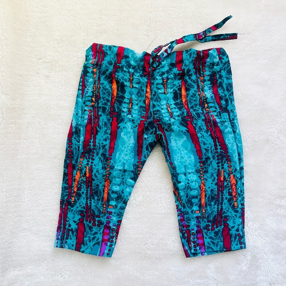 Handmade Boys Short Sleeve African print 2Piece Set Toddler 2T-3T - Picture 5 of 7